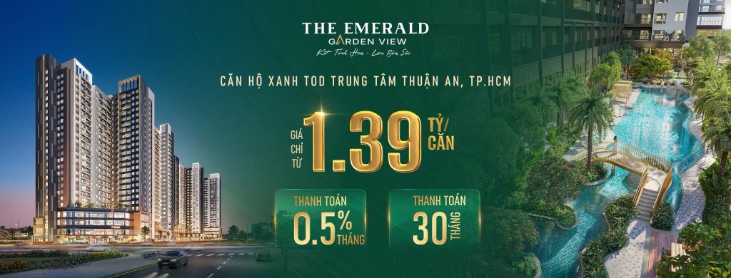 The Emerald Garden View - Lời giải an cư dành cho người trẻ